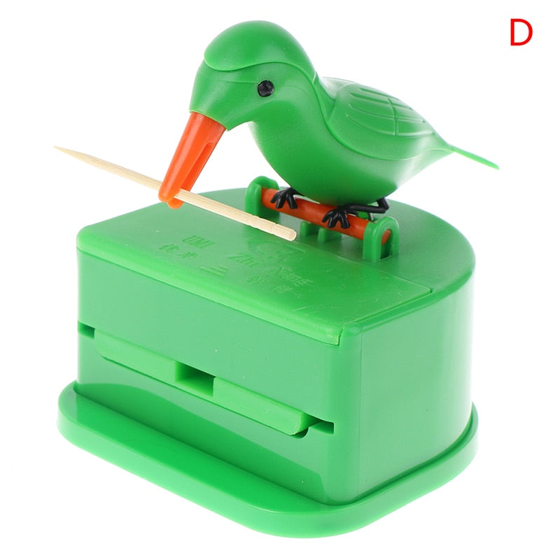 1PCS Toothpick Holder Dispenser Cute Bird Toothpick Dispenser