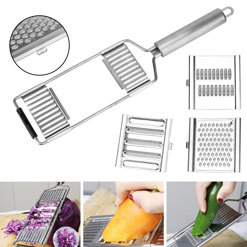 Stainless Steel Vegetable Slicer Grater Cutter