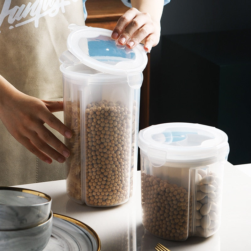 Food Storage Box Cereal Sealed Box Snacks Jar