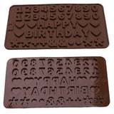 Silicone Chocolate Mold 26 Letter Number Chocolate Baking Tools
