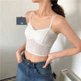 Transparent Lace Women's Bra Summer Thin Beautiful Back Sexy Bras