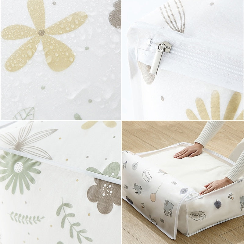 Non-woven Foldable Quilt Storage Bag