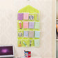 1pc 16 Pockets Wall Wardrobe Hanging Organizer