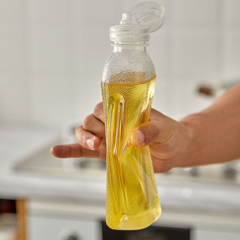 Oil Bottle Simple Oil Pot Flavor Full Empty Bottle Kitchen Squeeze Seasoning Bottle