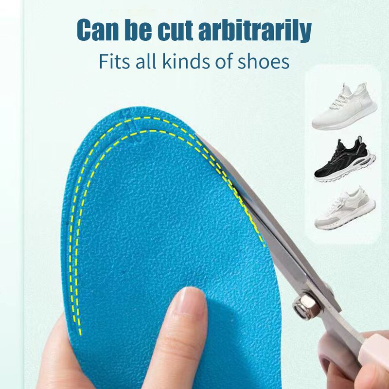 5D Massage Memory Foam Insoles for Shoes Breathable Cushion