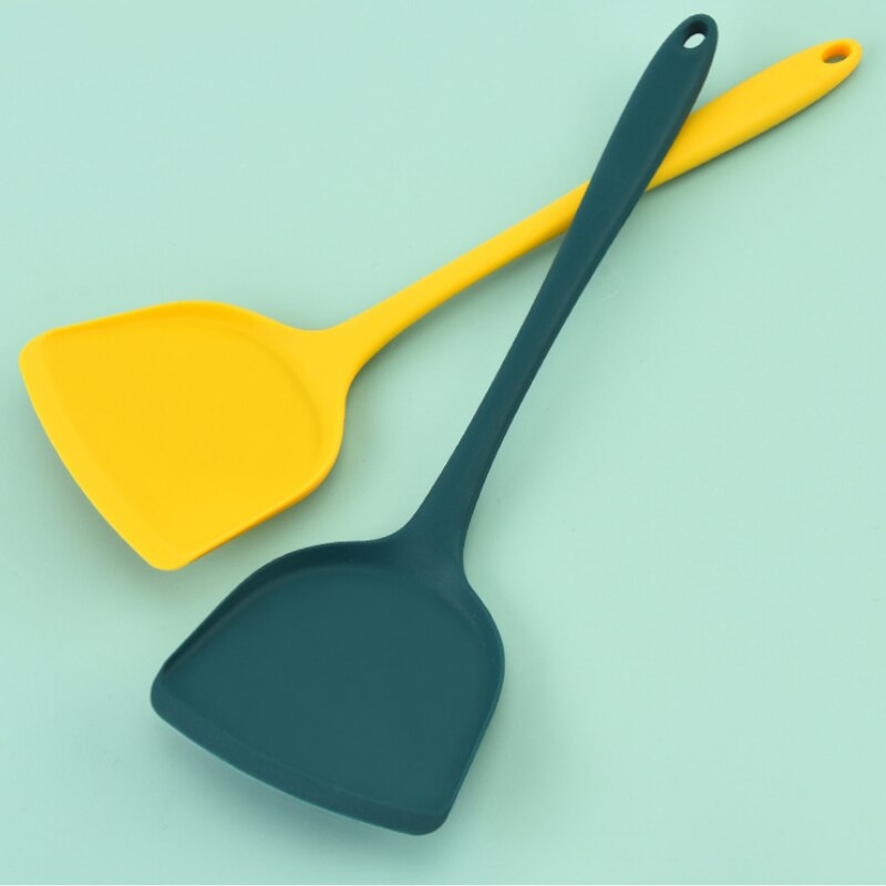 1pcs Non-stick Cooking Shovel Integrated Silicone