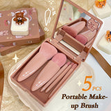 5pcs Mini Makeup Cosmetic Brushes Sets