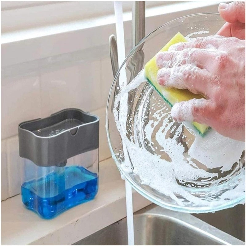 Liquid Soap Dispensers Scrubbing Liquid Detergent Dispenser