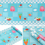 Waterproof Wall Oil Proof Wall Stickers Kitchen Decor