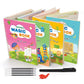 4pcs Children 3D Writing Sticker Practice English Copybook Kids For Calligraphy books