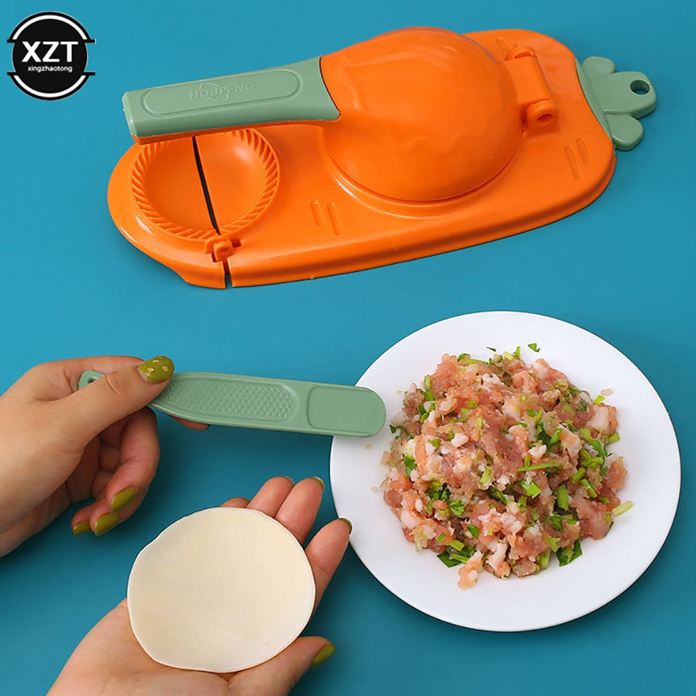 2-in-1 Efficient Jiaozi Baking Tool Dumpling Maker