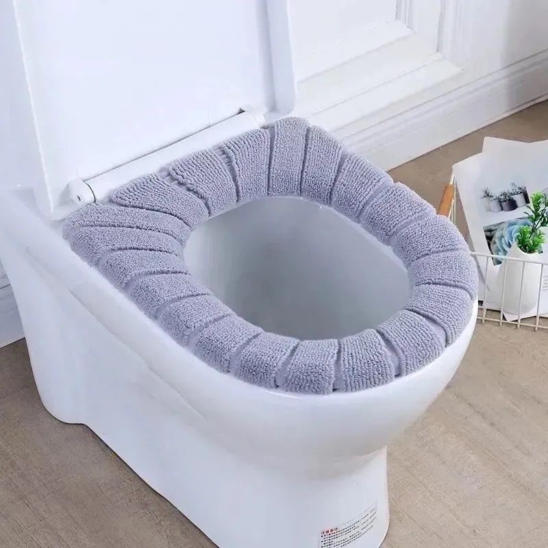 Winter Warm Toilet Seat Cover Closestool Mat 1Pcs Washable