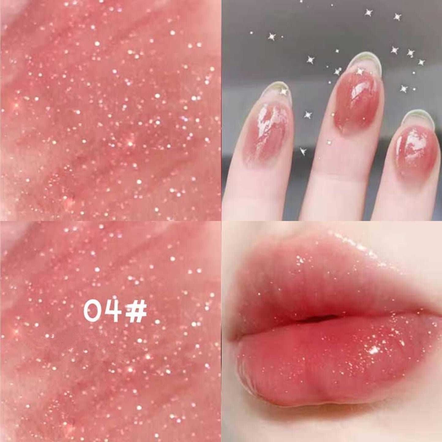 Ice Cream Shining Lip Glaze Long Lasting Lip Tint