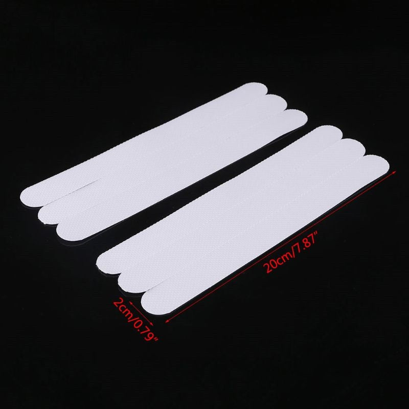 5 pcs PVC Tapes Anti-Slip Strips Shower Floor Stickers Bath Safety Strips