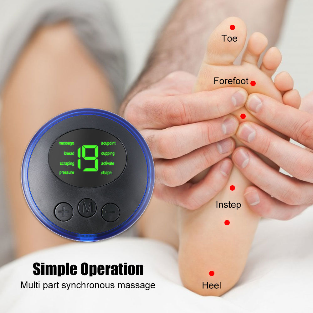 Electric EMS Foot Massager Pad Portable Foldable Massage Mat