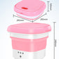 Folding Washing Machine For Clothes With Dryer Bucket