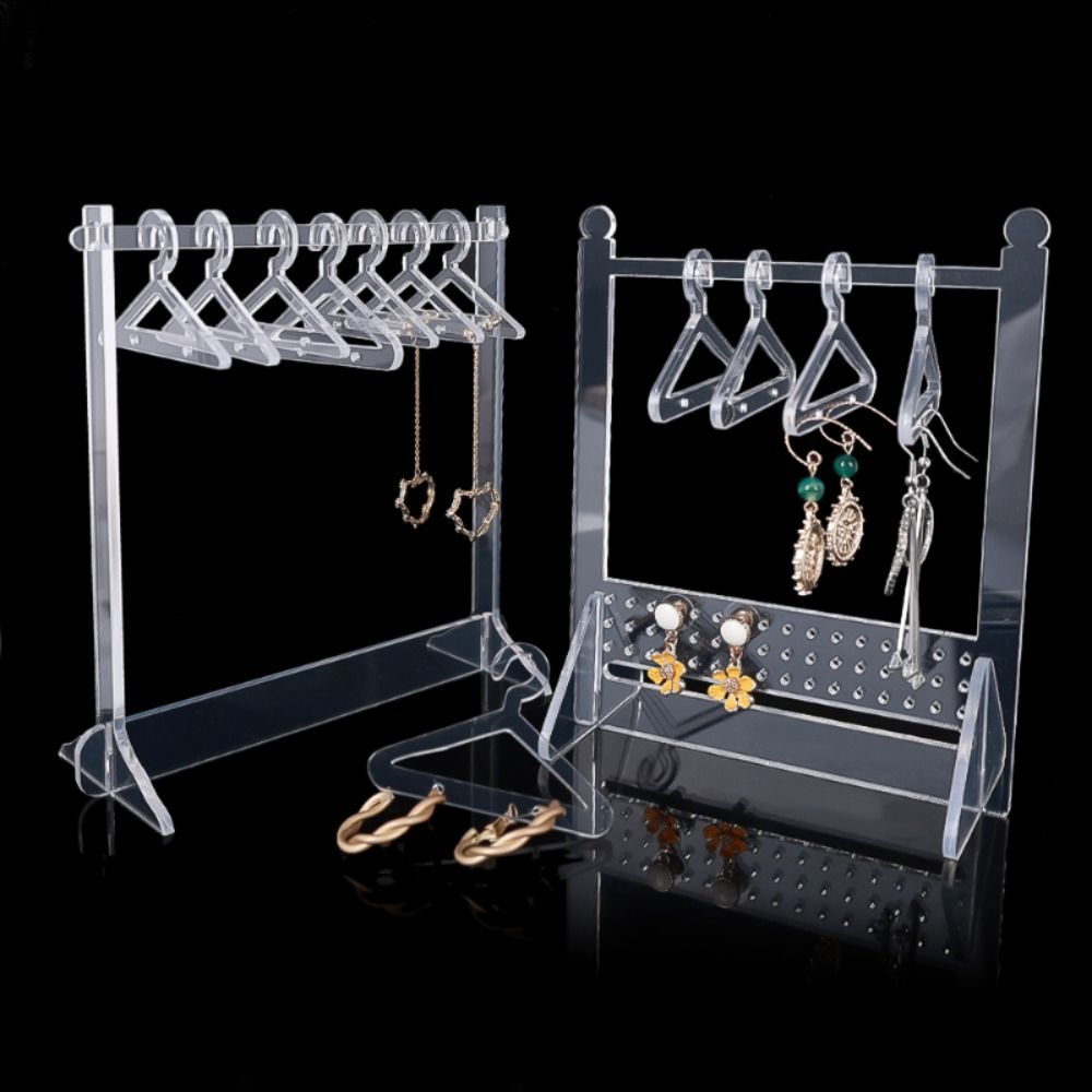 Acrylic Transparent Earrings Stand Organizer