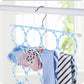 Foldable Scarf Holder With 28 Holes Multifunctional 360 Degrees Rotatable Scarf Hanger