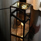 dust-proof eye shadow brush storage box with colorful pearls