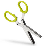 Stainless Steel Vegetable Scissors 5 Blades Scallion Scissors