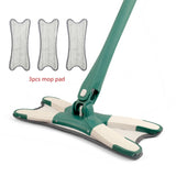 X-Type Squeeze Flat Mop Hand-Free 360 Spin Lazy Floor Mop With