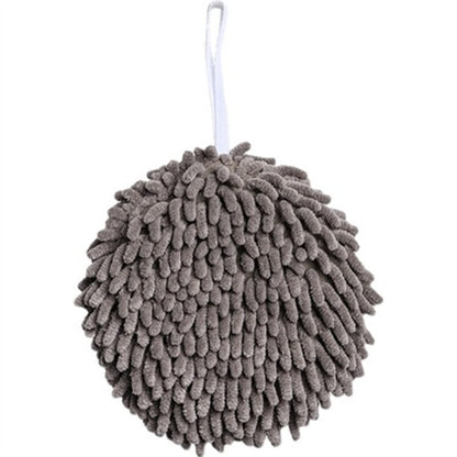 Kitchen Bathroom Hand Towel Ball with Hanging Loops