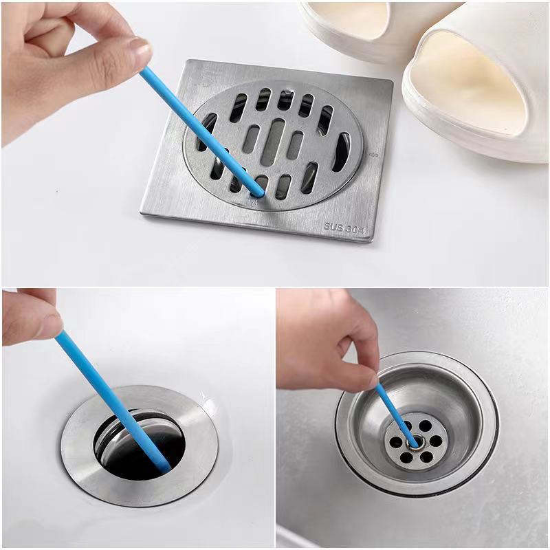 Kitchen Sink Sewer Cleaning Agent Washbasin Toilet Bathtub Pipe Cleaning Sticks