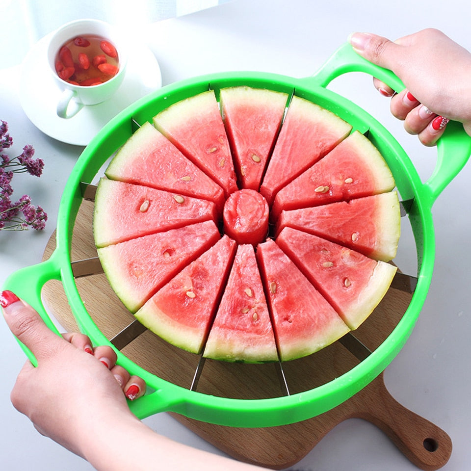 Watermelon Cutter Slicer Stainless Steel Large Size Sliced