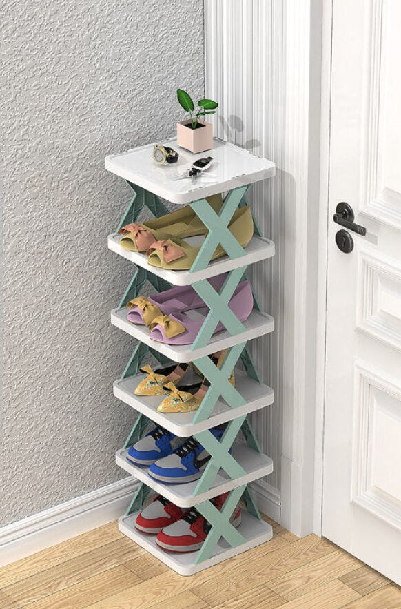 Multi Layer Folding Shoes Storage Organizer