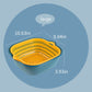 3pcs Drain Basket Washing Basin Storage Rack