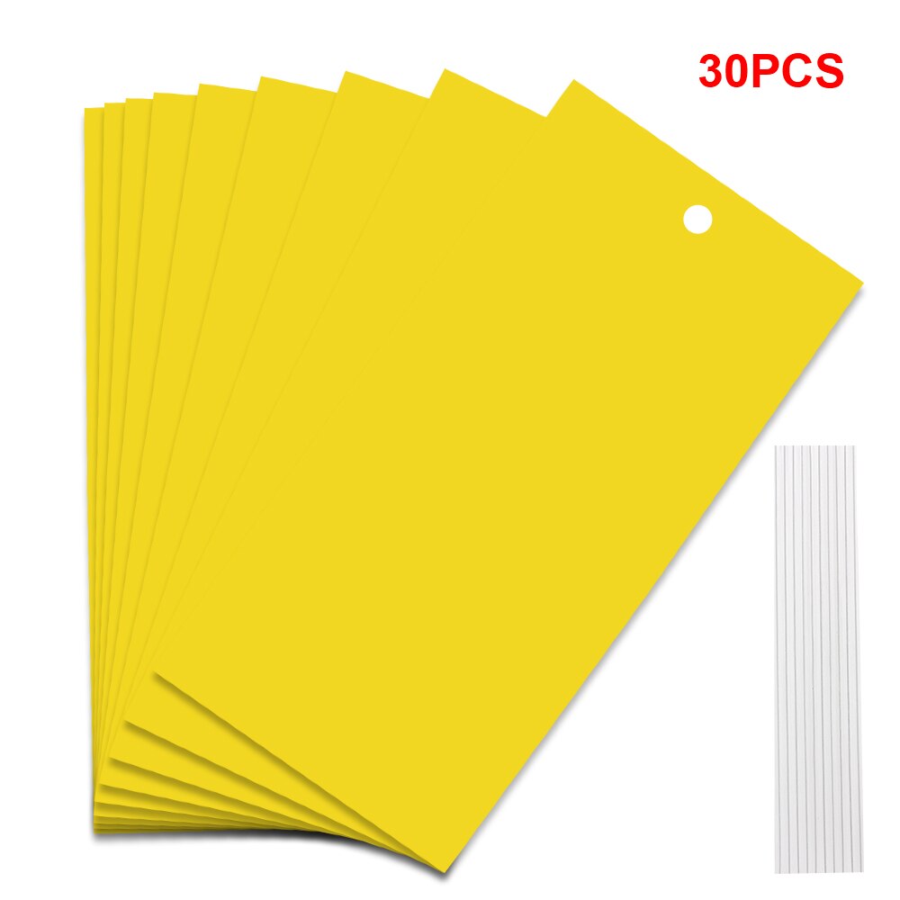 5 pcs Insects Glue Sticky Board Trap Double-sided Flying Insect Catching