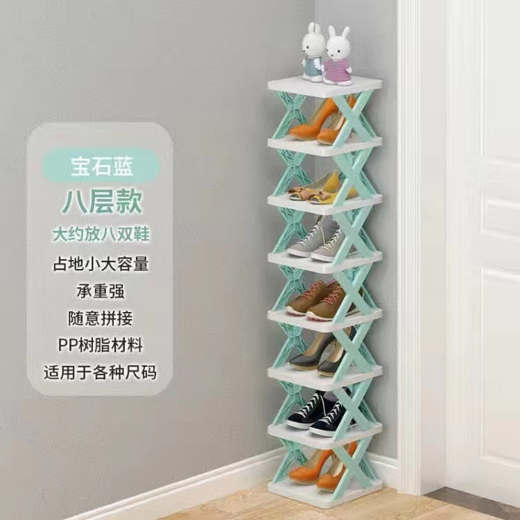 Multi Layer Folding Shoes Storage Organizer