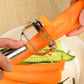 Stainless Steel Peeler Fruit Vegetable Melon Potato Carrot Cucumber