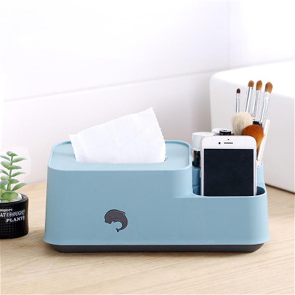 Tissue Box Smooth Paper Extraction Creative Fashion Collectibles Storage Box