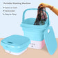 Folding Washing Machine For Clothes With Dryer Bucket