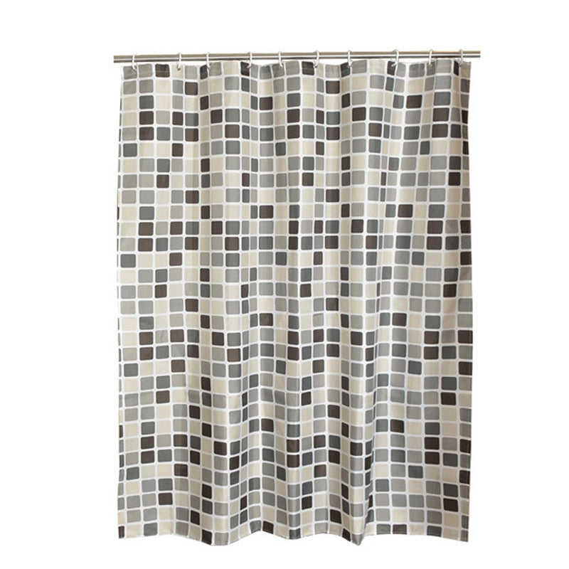 Plaid Bathroom Curtain Waterproof Shower Curtains for Bathroom Cortina Ducha Rideau De Douche Douchegordijn U1269