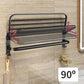 Wall Mount Rail Shower Hanger Aluminum Bar Shelf Bathroom Accessories