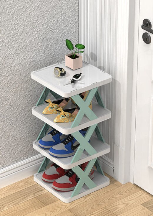 Multi Layer Folding Shoes Storage Organizer