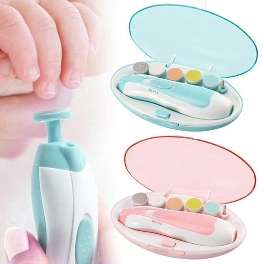 Baby Nail Trimmer Electric Nail Clippers Baby Nail File Toes Fingernail Cutter