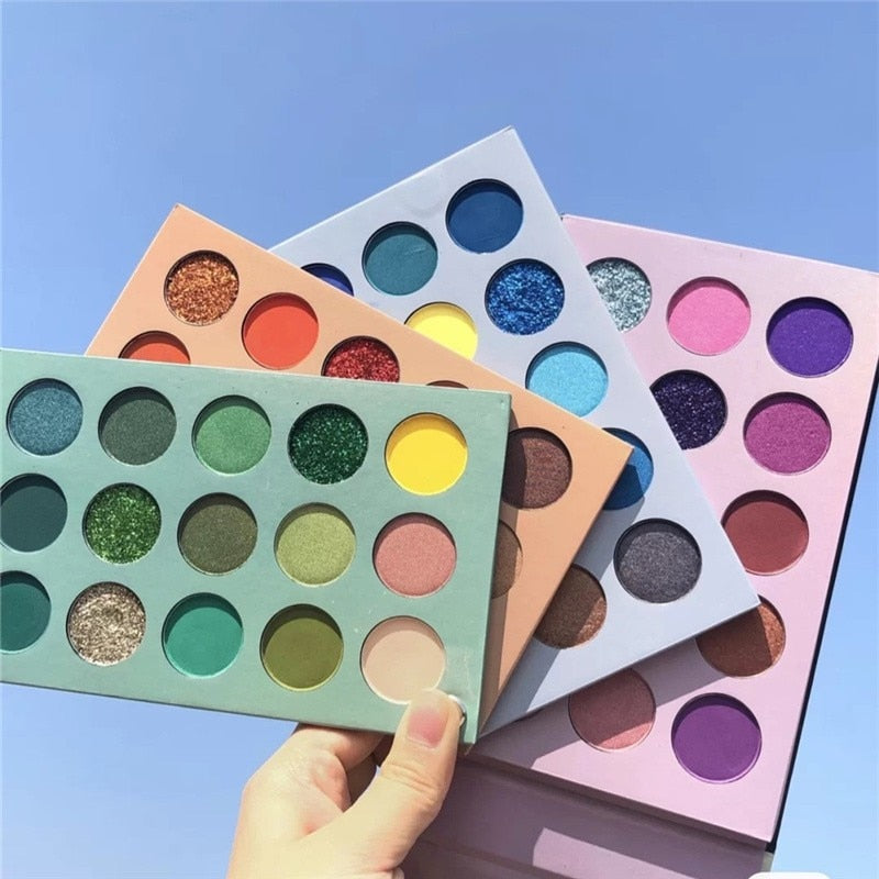 4 in 1 Color Board Eyeshadow Palette 60 Colors