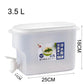 Ramadan special 3.5L Cold cooler Kettle Refrigerator Faucet Household Lemonade Bottle Drinkware Container