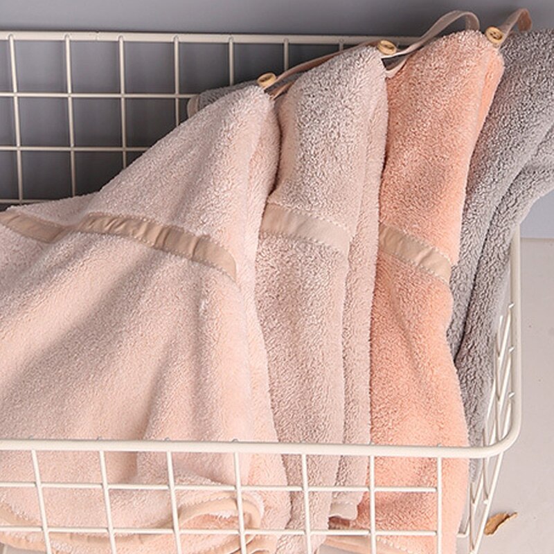 Round Cute Style Hand Towel Soft Coral Velvet Super Absorbent towel