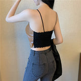 Women Sexy Camisole Tube Top Bra Female Sleeveless Lingerie Intimates 2023