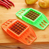 Stainless Steel Vegetable Potato Slicer Cutter Chopper Chips Making Tool