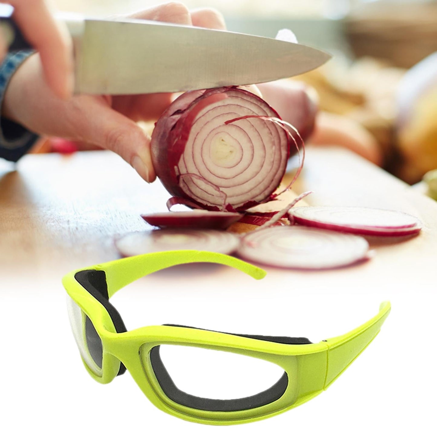 Practical Onion Goggles Tear Free Sponge Inside Eyewear Protect Eye Glasses