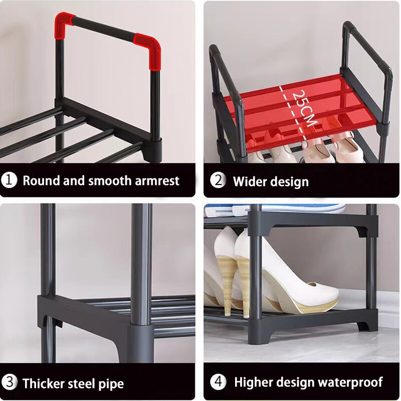 Easy Assembled Living Room Shoe-shelf Shoe rack Cabinets