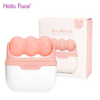 ICE ROLLER Facial Massager Cool Skin Lifting Double Head Tool Face Lift Roller