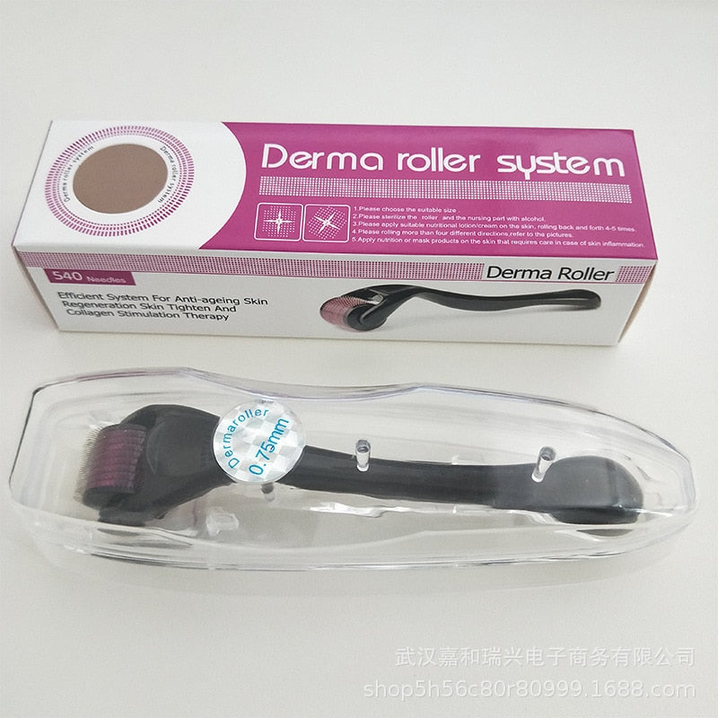 Derma Roller Micro Needles Titanium Microneedle Mezoroller