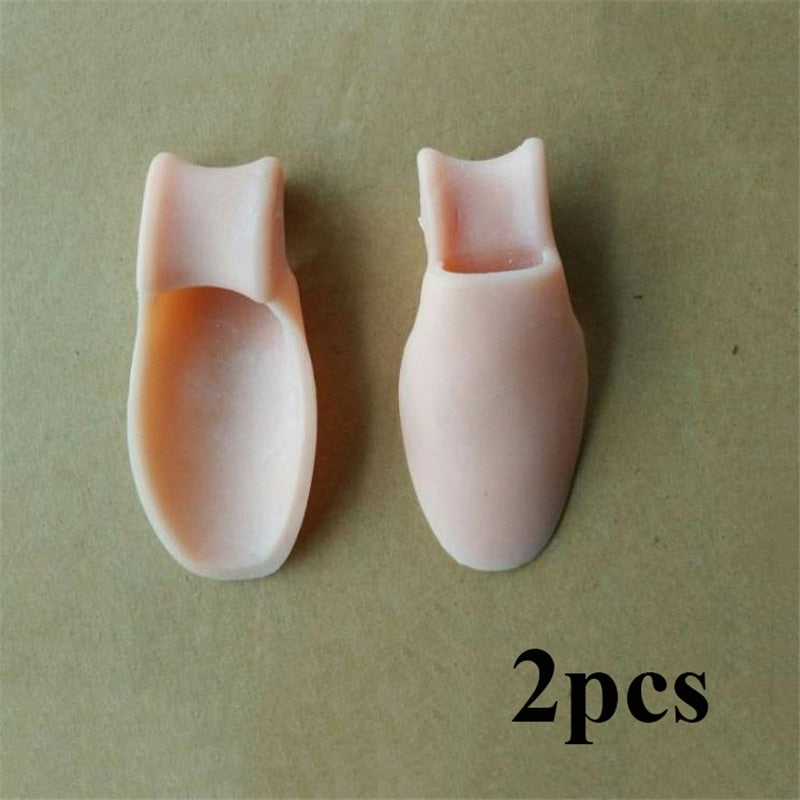 2pcs Silicone Gel Thumb Corrector Bunion Little Toe Protector Separator