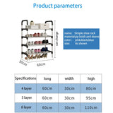 Space Saving Shoe Rack Shoe-shelf Shoes Organizer